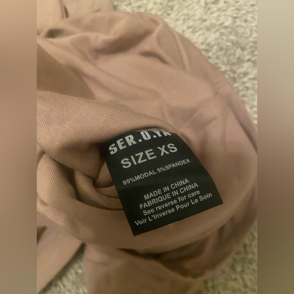 Ser.o.ya irene dress in dark beige - Picture 7 of 7